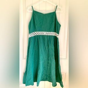 PatPat XL Green Cotton Dress, Women’s, New with Tag.